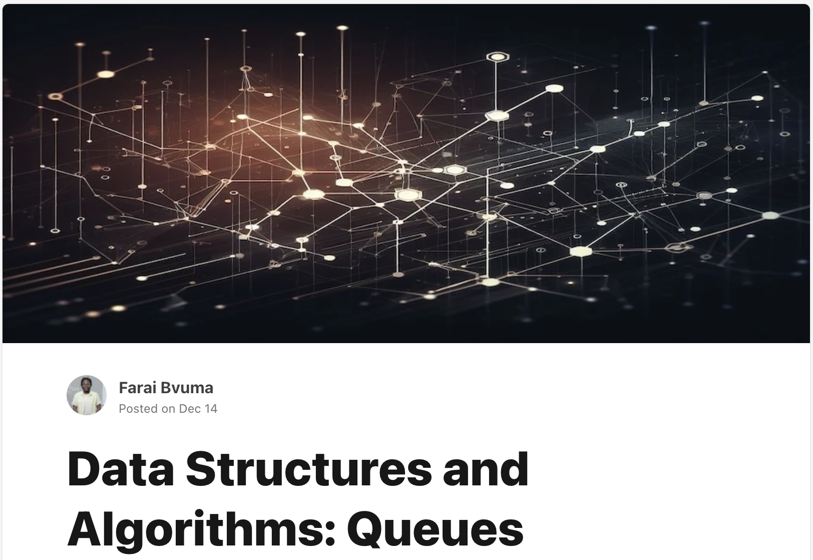 Data Structures and Algorithms: Queues