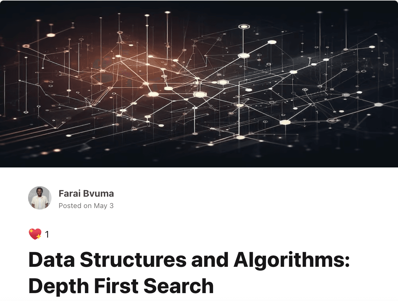 Data Structures and Algorithms: Depth First Search